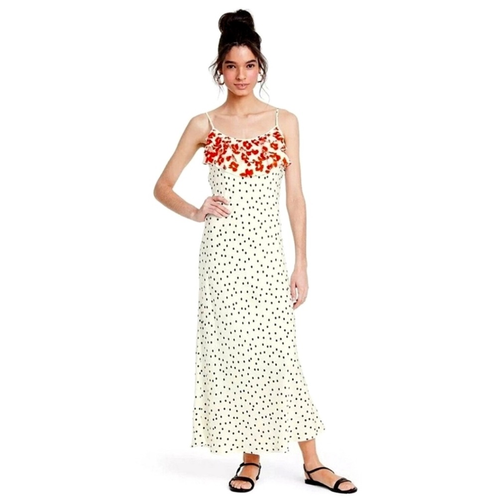 Rixo Satin Slip Dress
